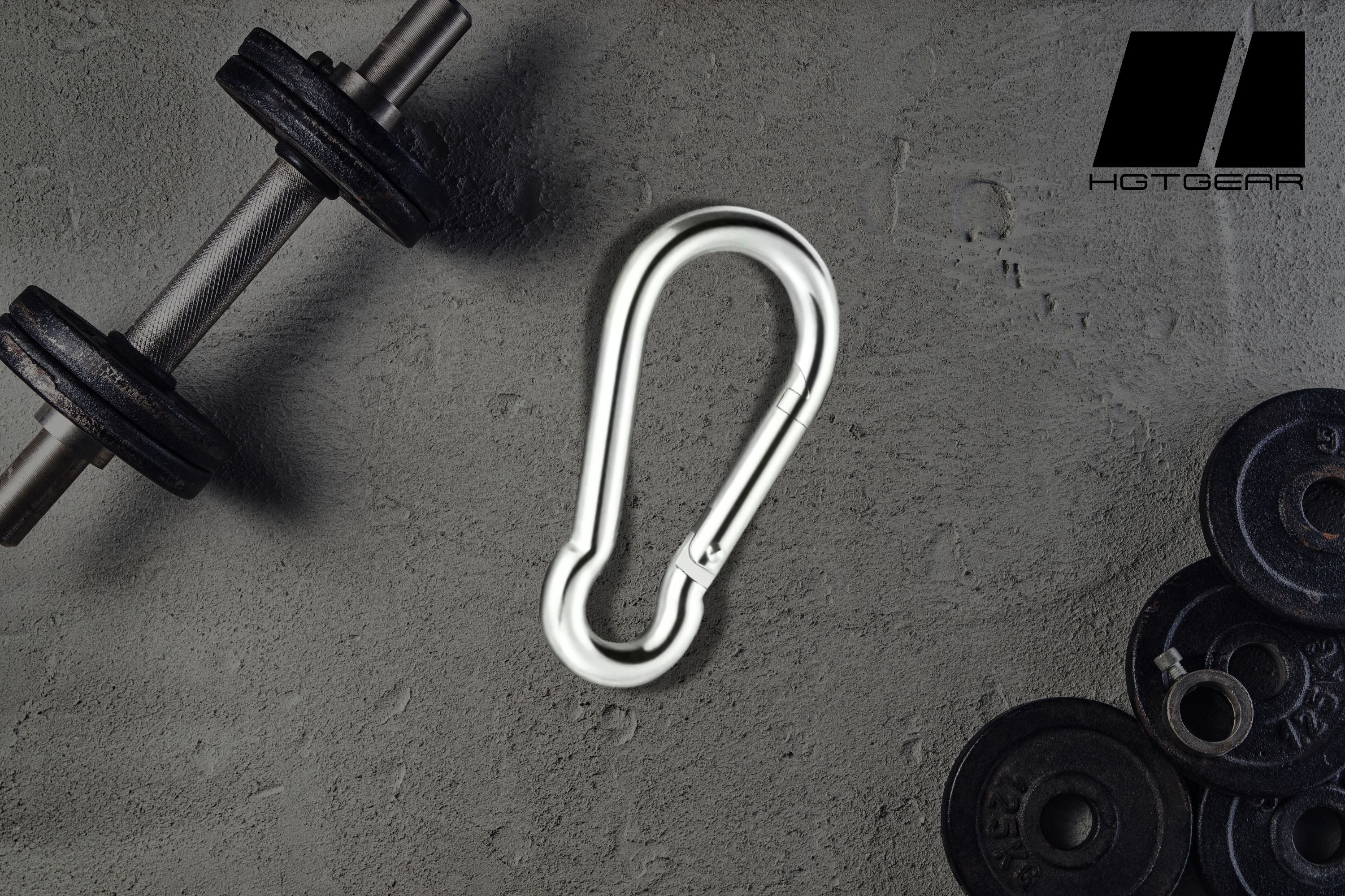 HGTGEAR Pro-Snap | Heavy Duty Karabiner (Edelstahl 316)